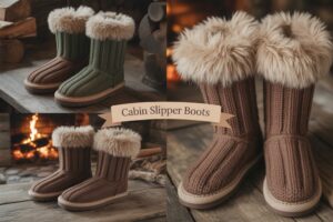Crochet Cabin Slipper Boots Ideas