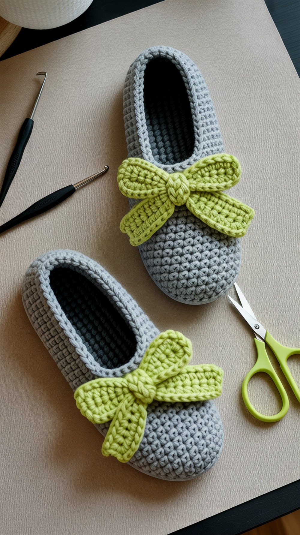 Crochet Crowd Slippers