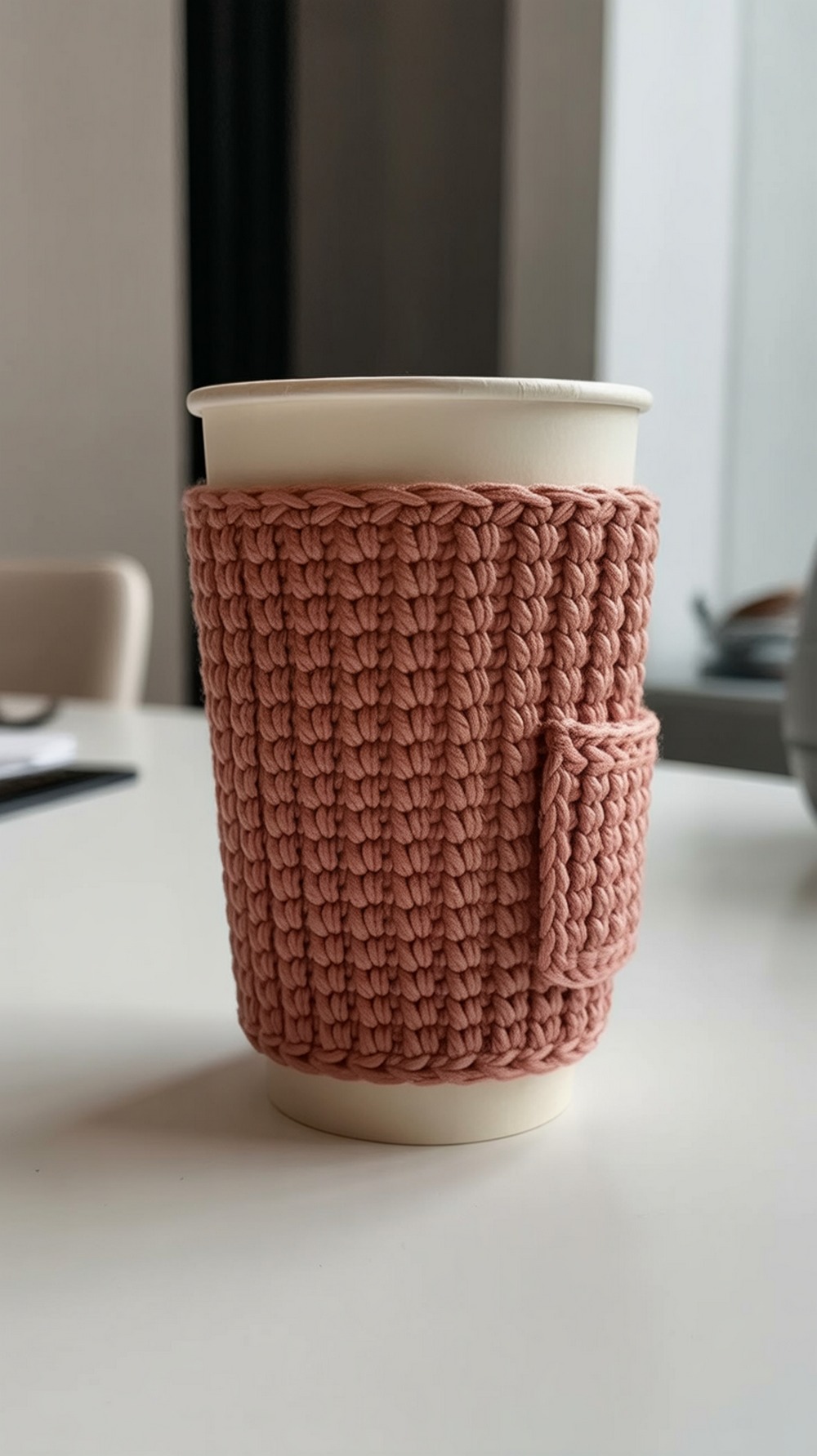 Crooked Coffee Cup Cozy