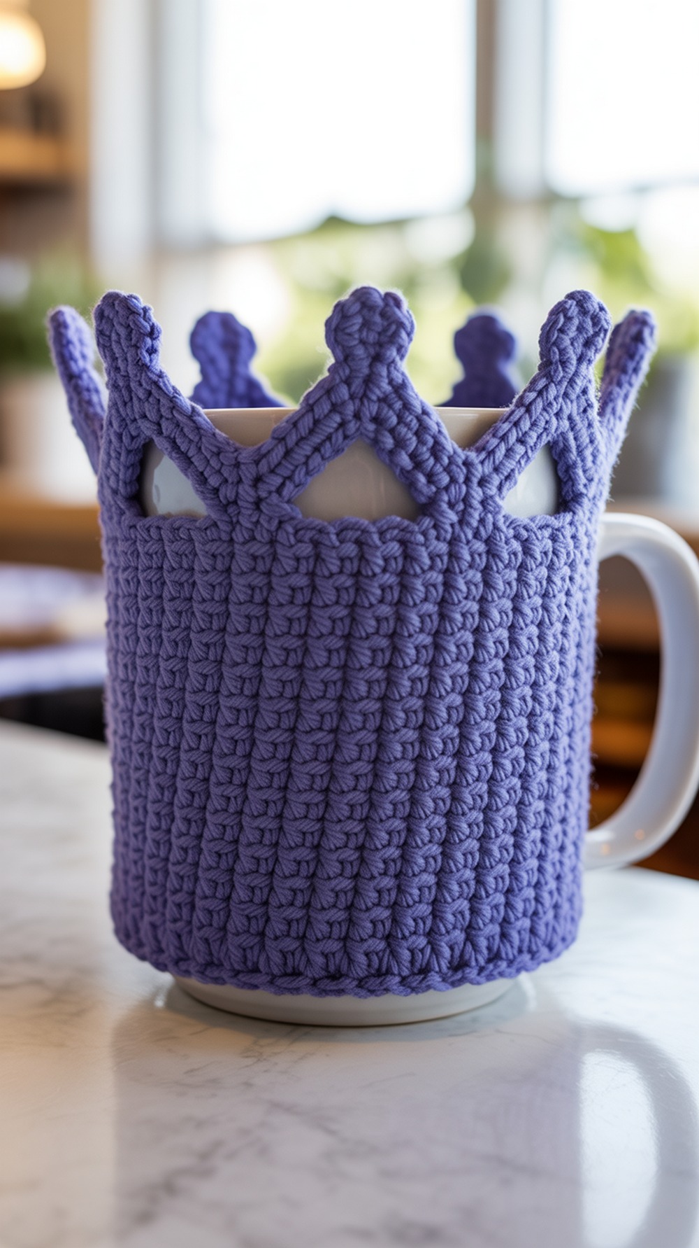 Crown Point Ruffle Cup Cozy