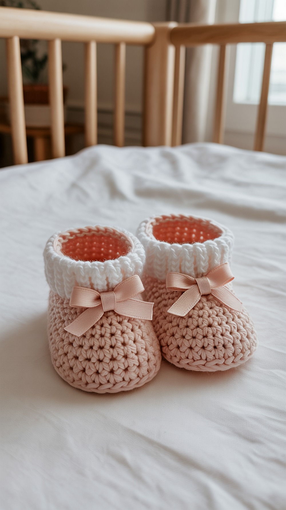 DROPS “Taking Flight” Baby Booties