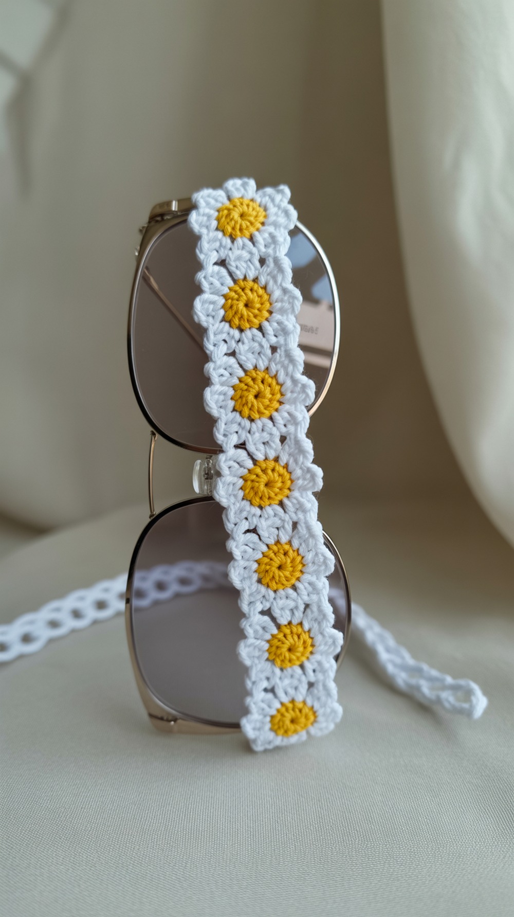Daisy Bib Necklace–Style Strap