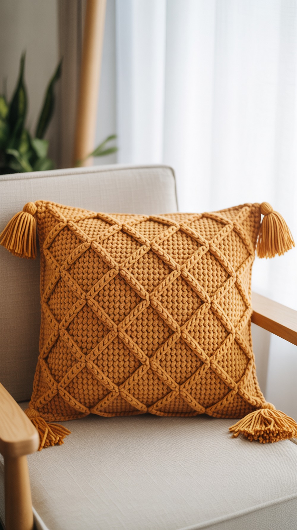 Diamond Pillow Cover