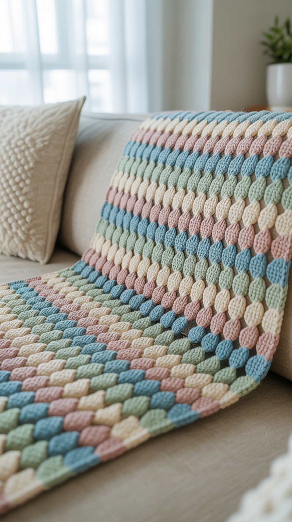 Entrelac in Rows — The Crochet Crowd