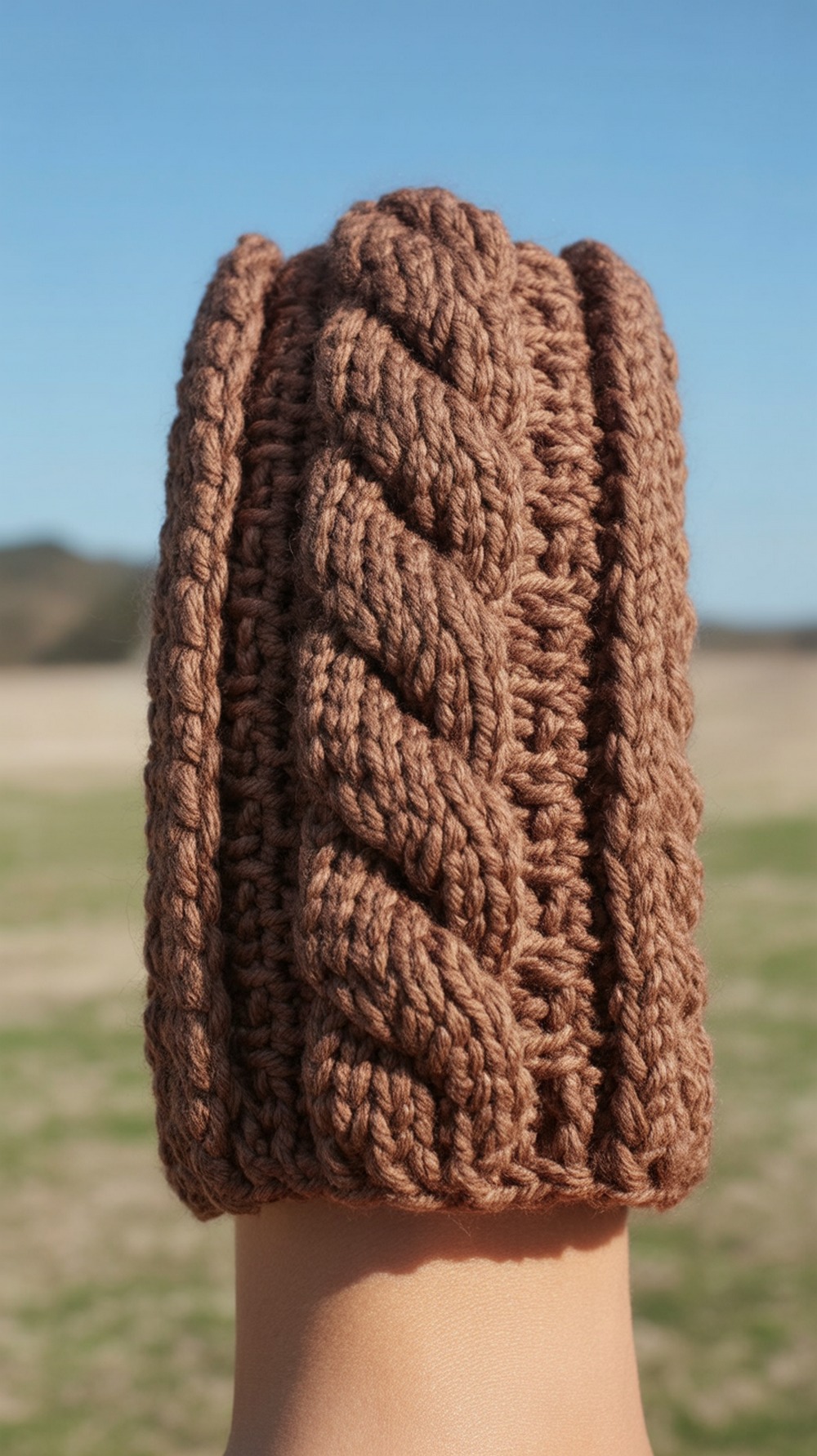 Estrella Crochet Cable Stitch Headband