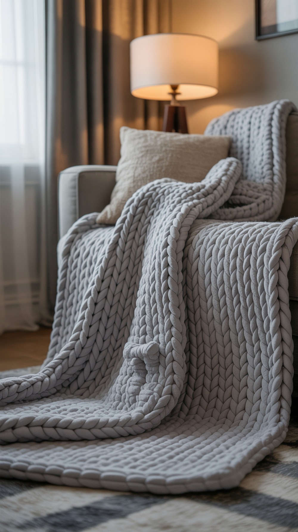 Footsie Blanket with Built In Foot Pocket