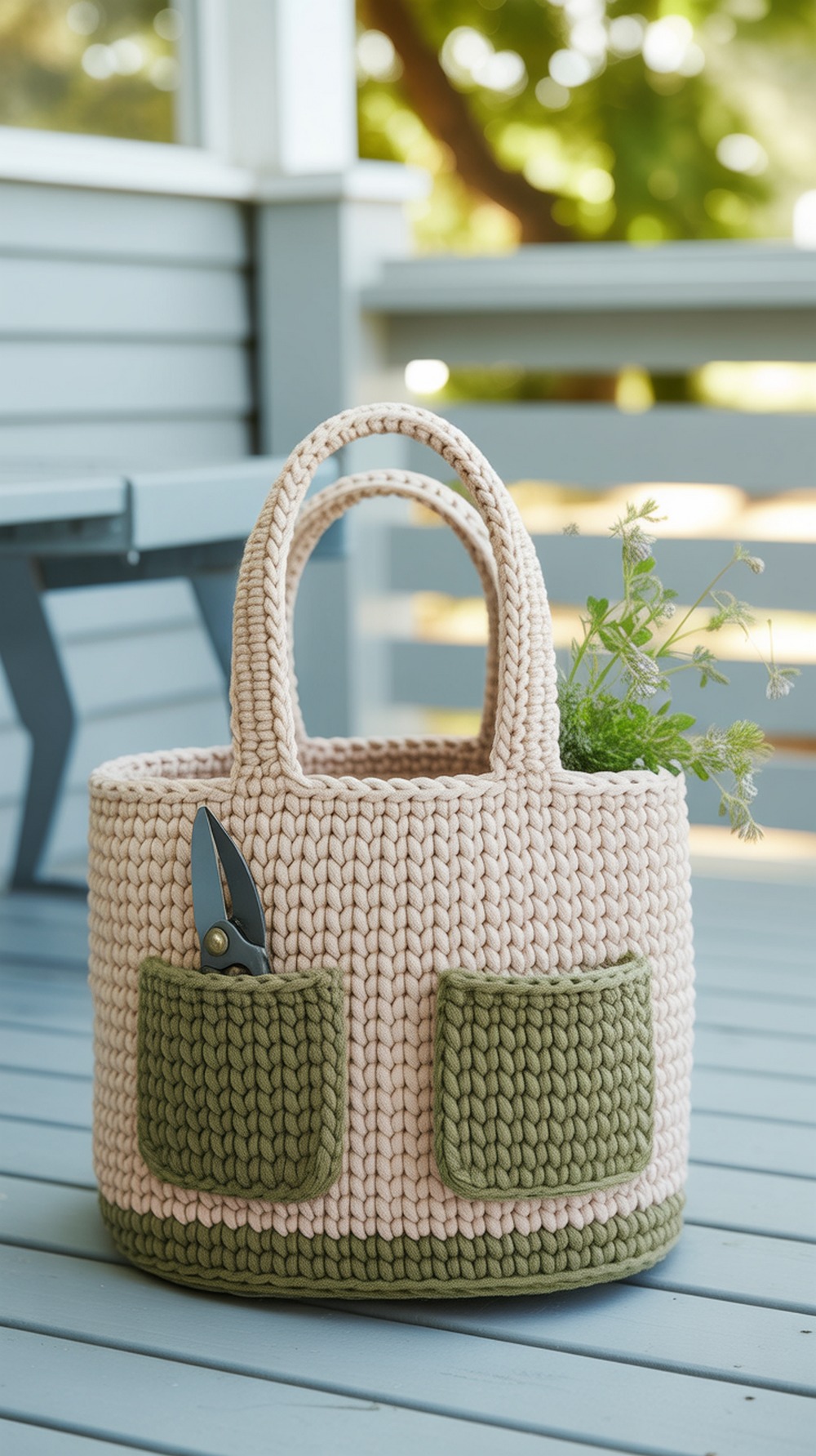 Garden Utility Mini Tote