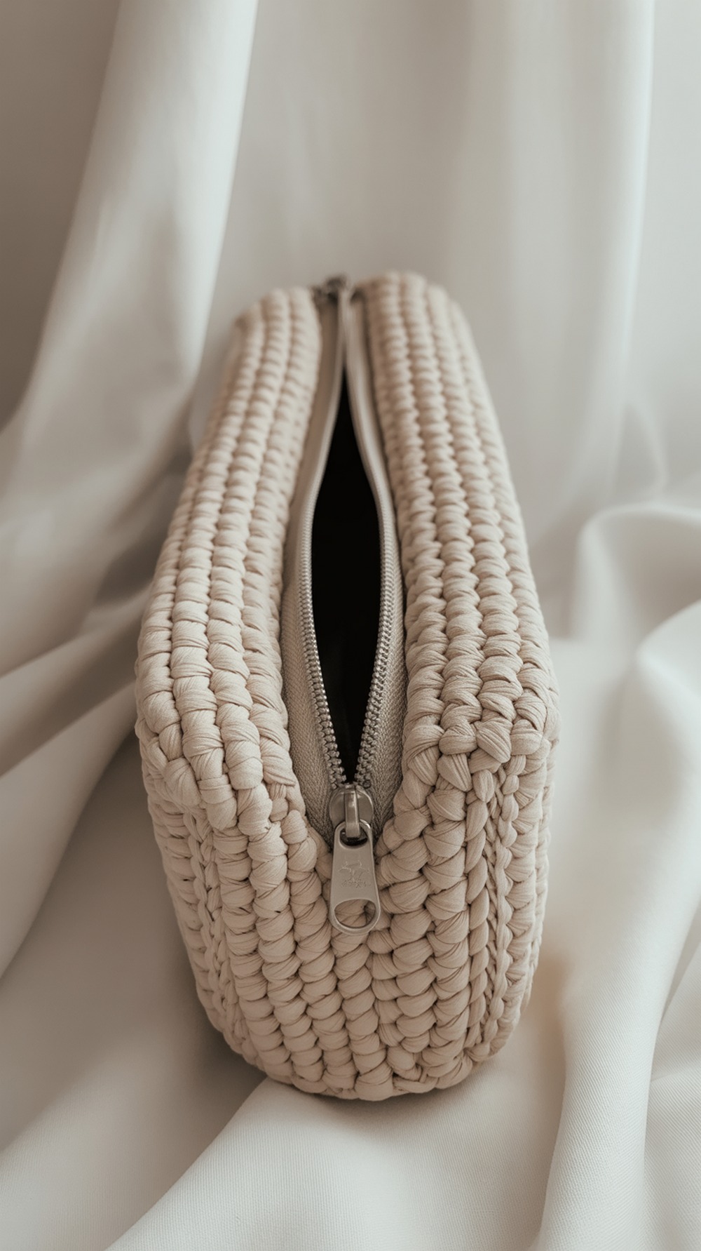 Herringbone Crochet Clutch