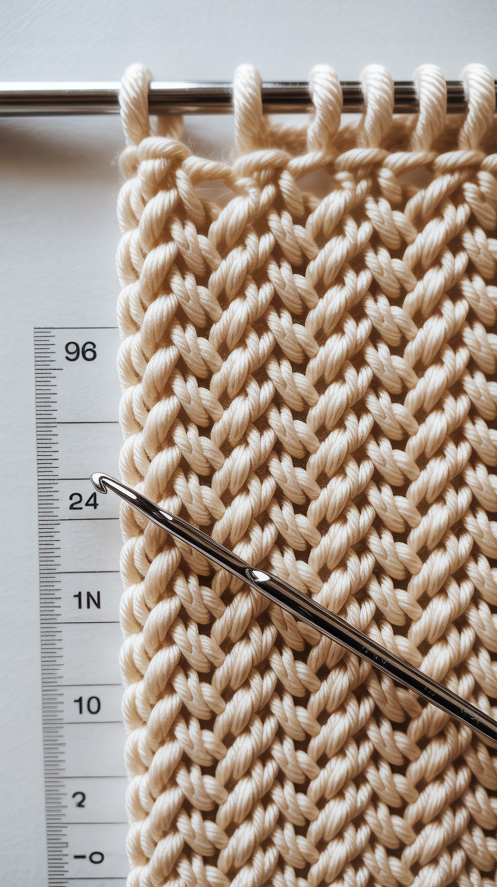 Herringbone Half Double Stitch Pouch