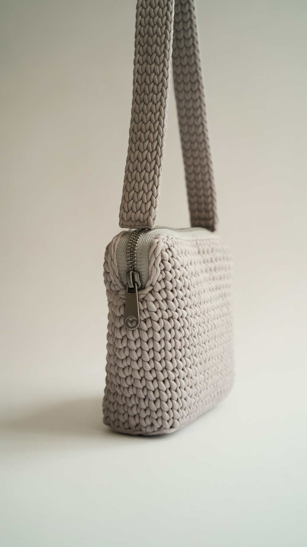 Herringbone Stitch Crochet Bag