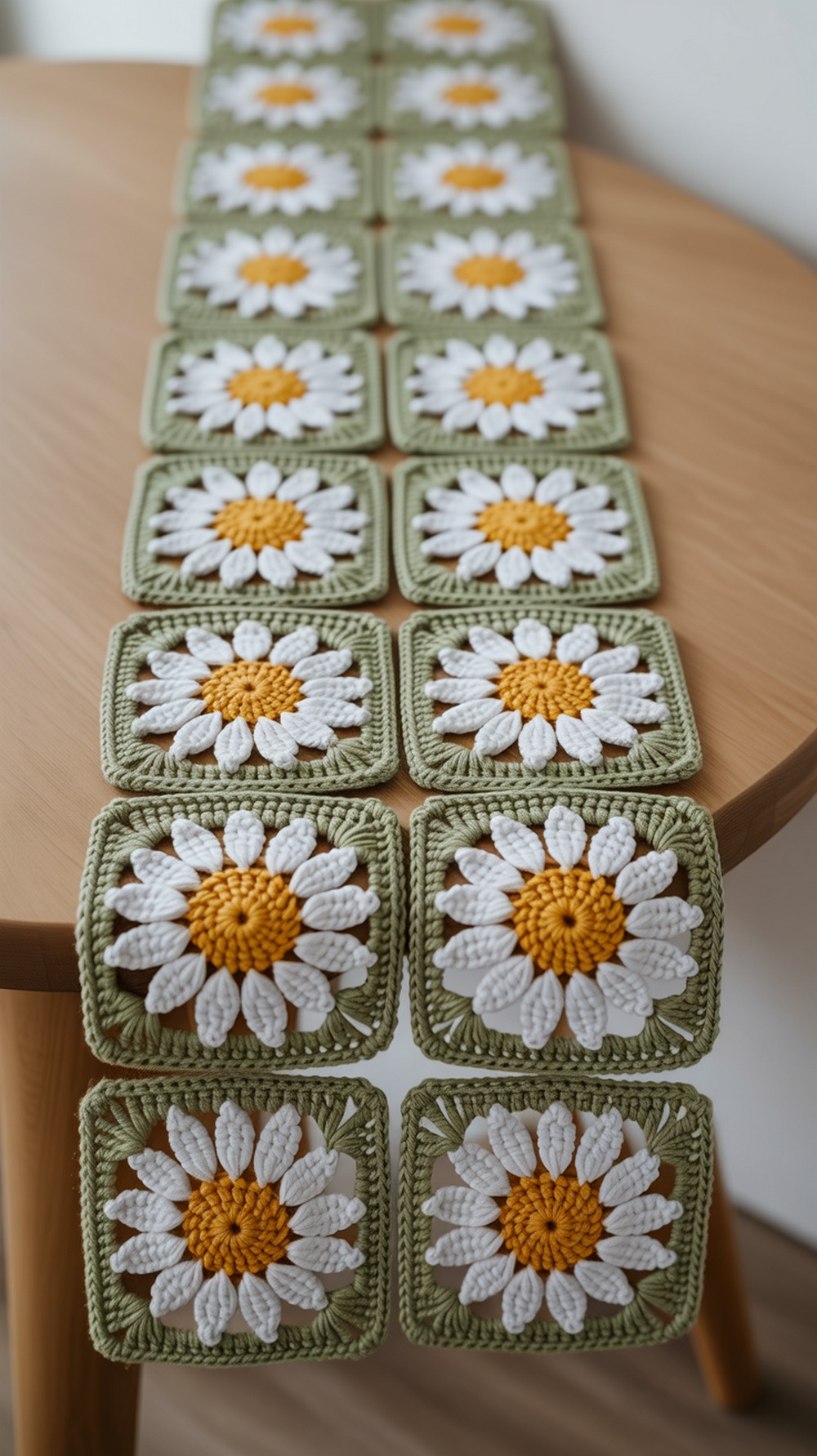 How to Crochet Daisy Granny Square (The Passionate Crafter)