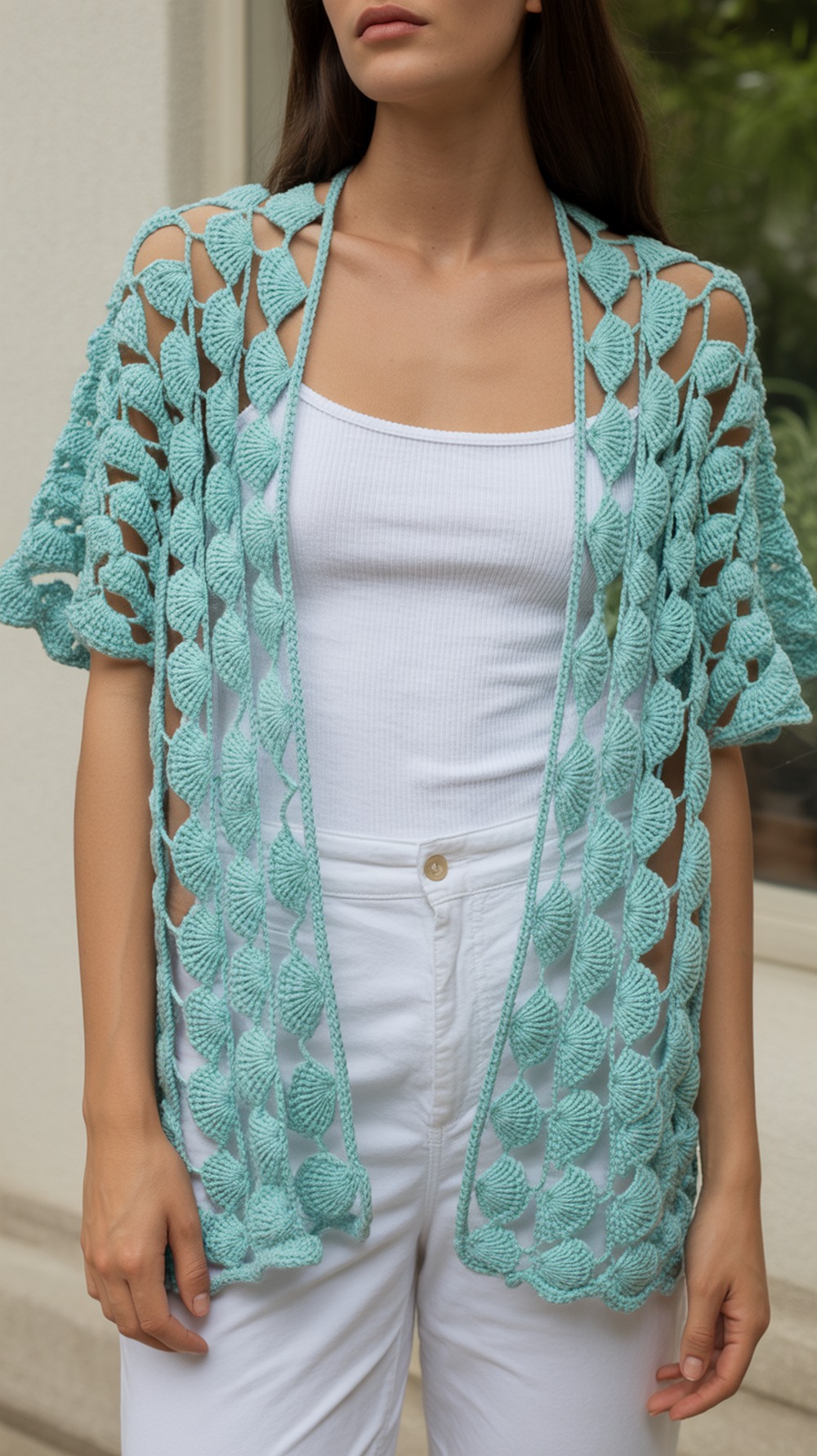Lace Shell Shrug