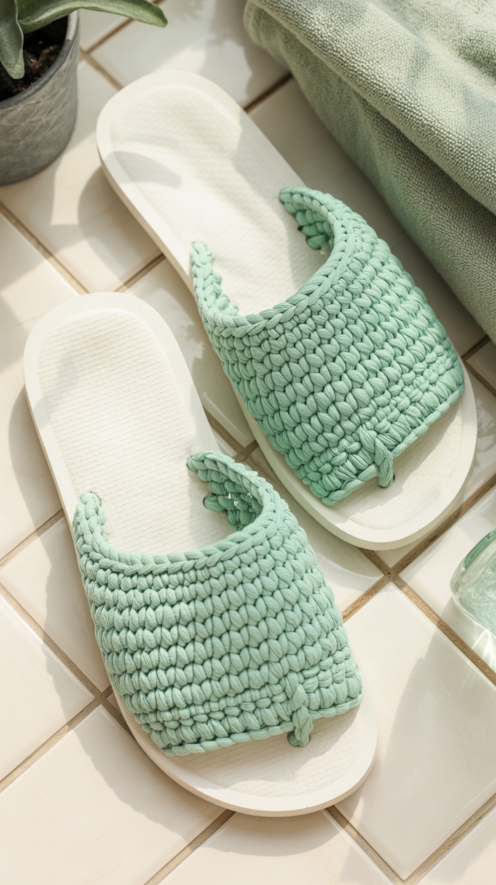 Lightweight Flip Flop Sole Slippers
