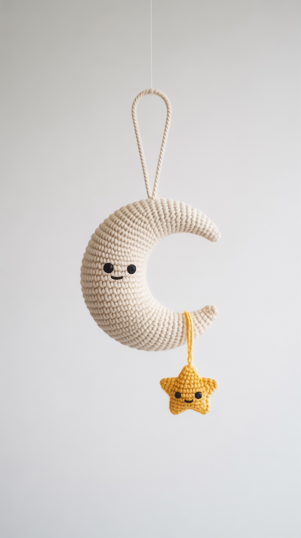 Moon & Star Amigurumi Duo