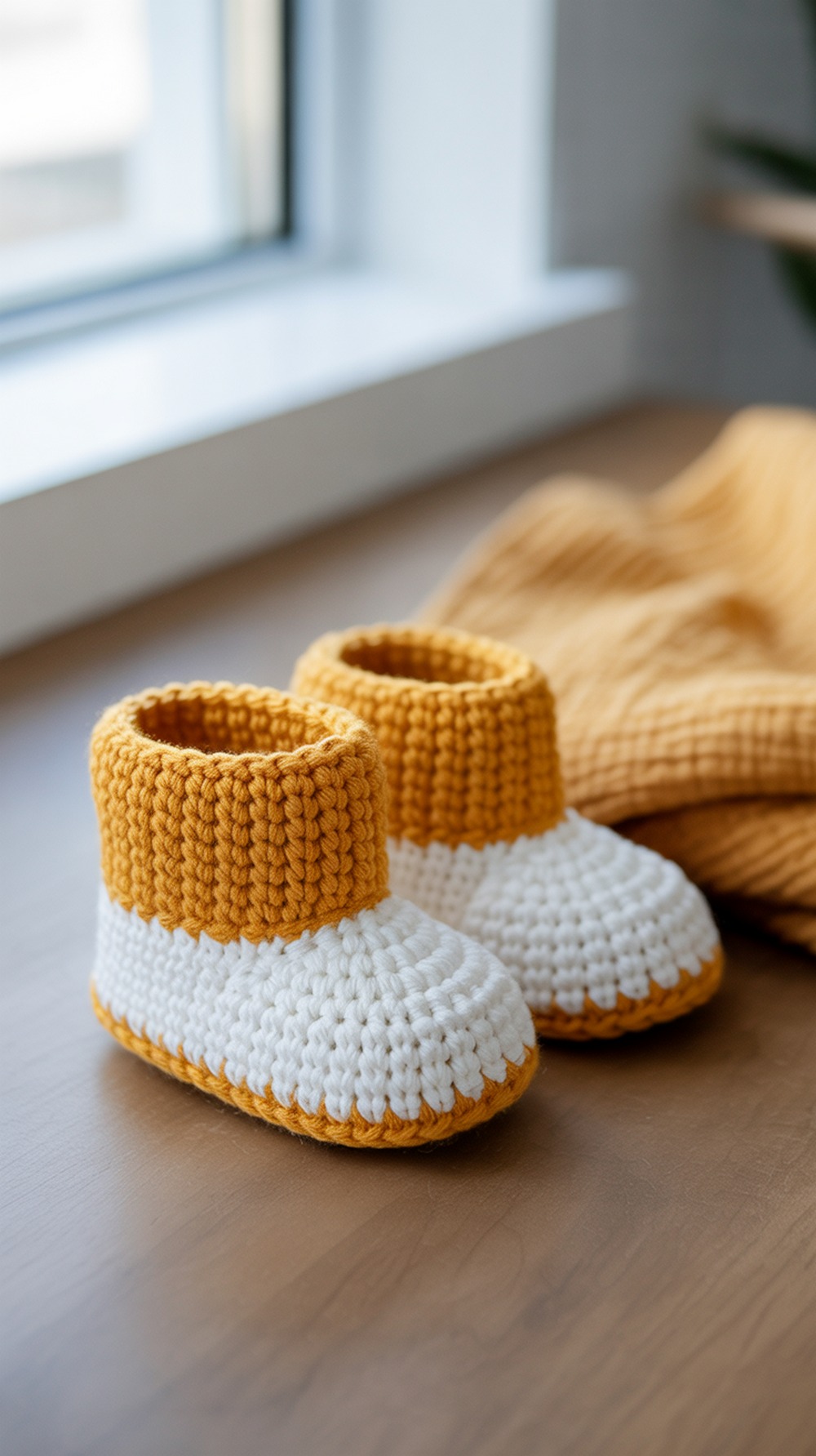 Puff Stitch Baby Shoes