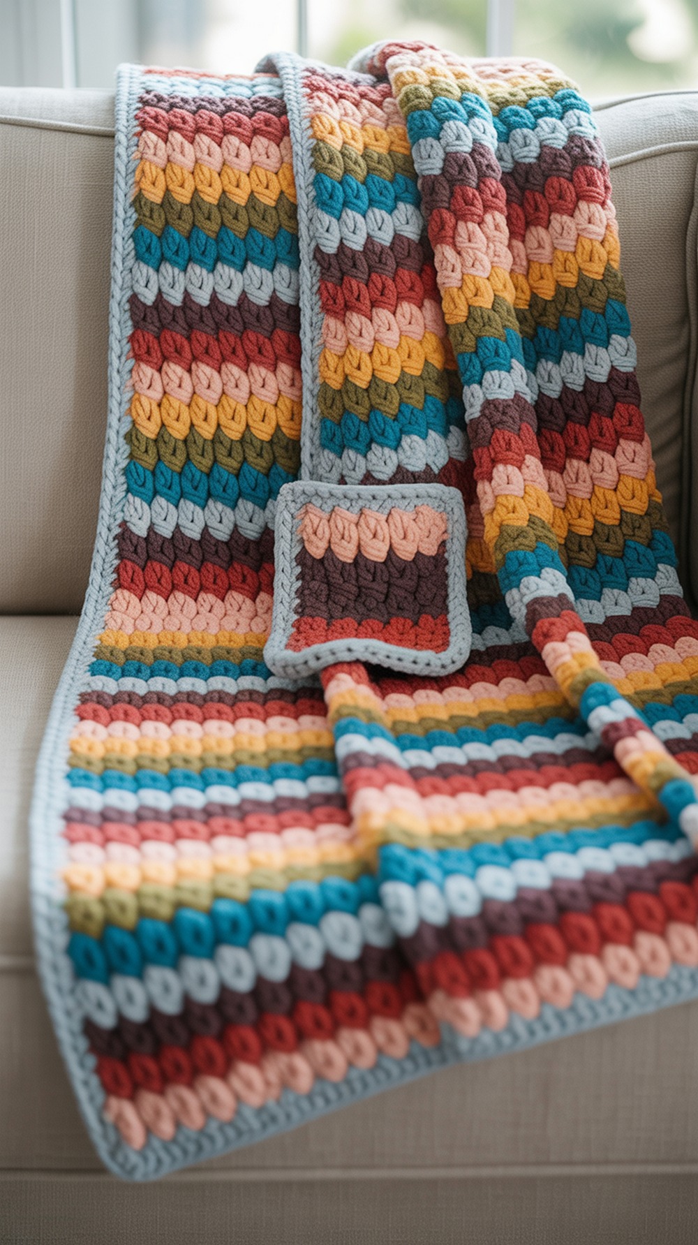 Scrap Happy Foot Pocket Lapghan