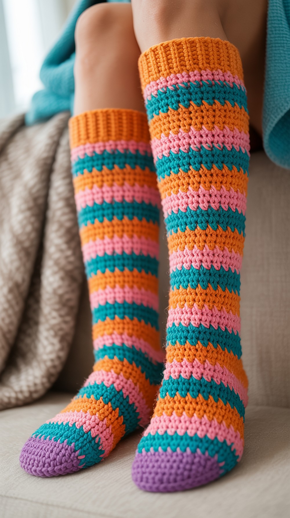 Slouchy Super Bulky Socks