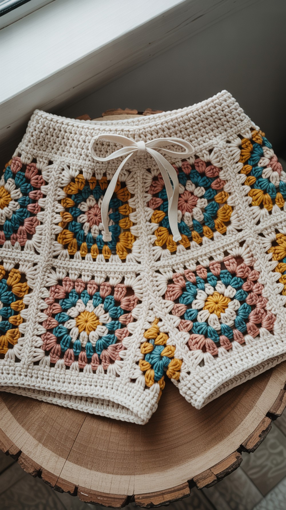 Starburst (Sunburst) Granny Shorts Skirt