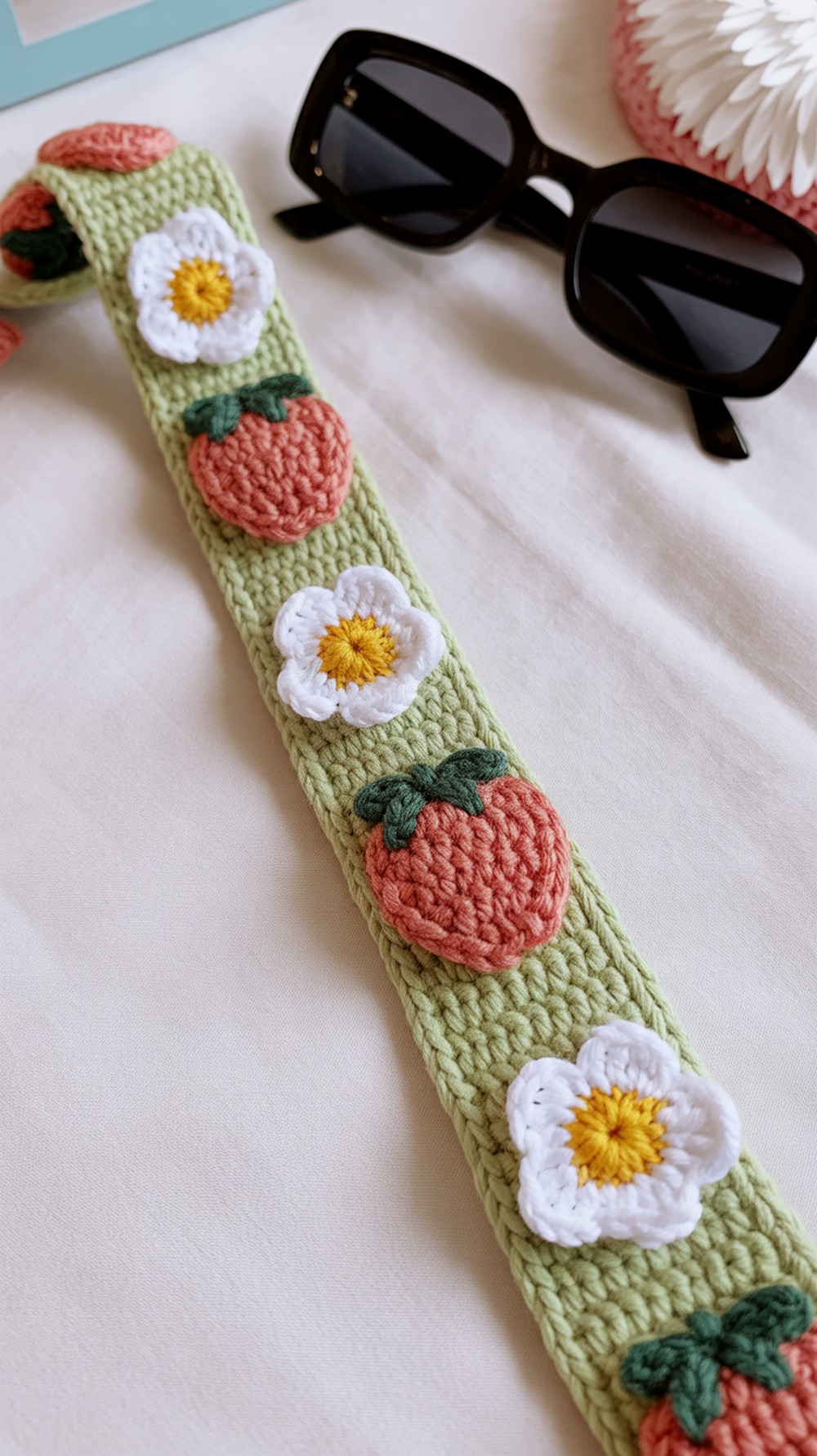 Strawberry Blossom Glasses Chain