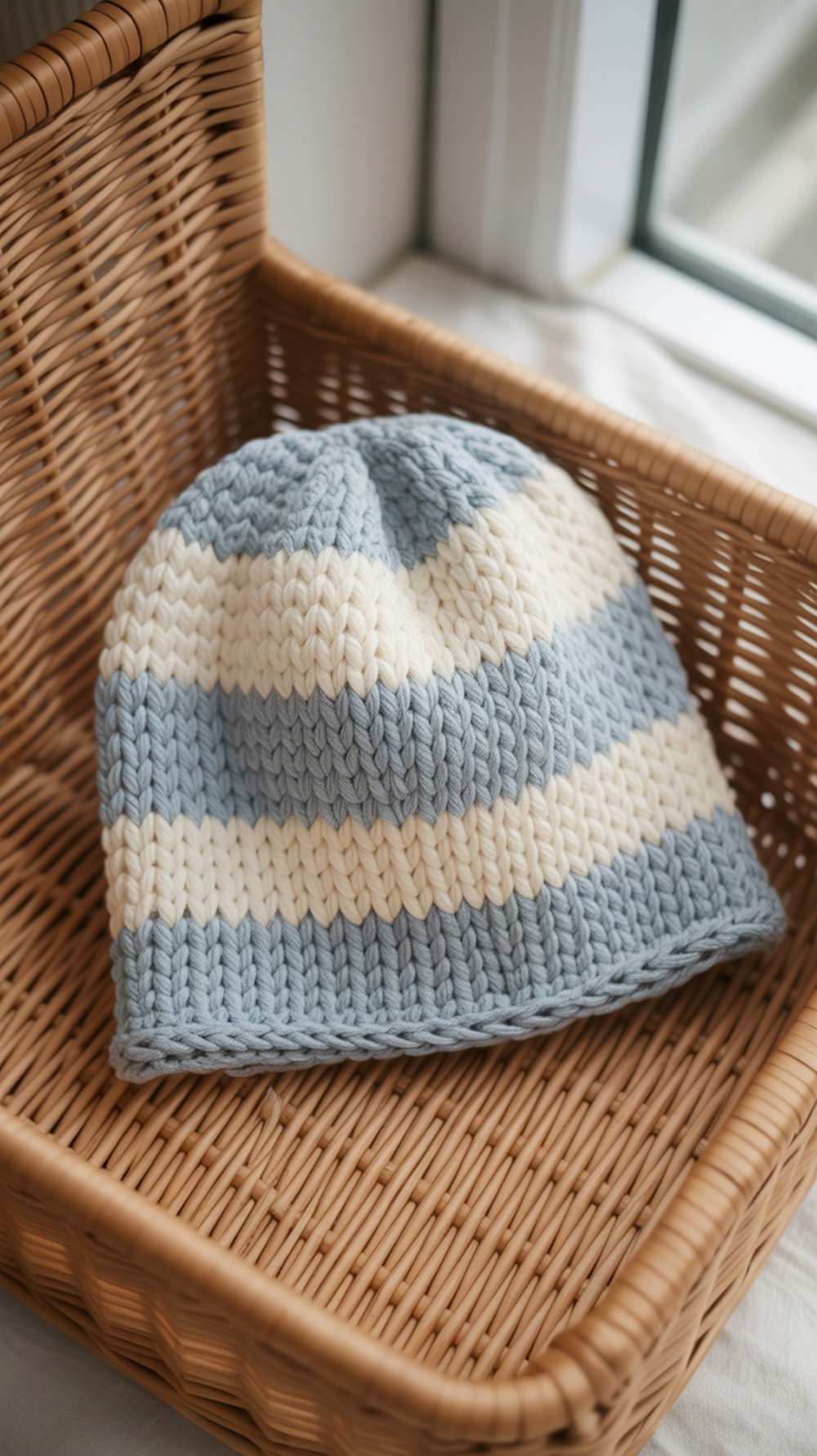 Striped Crochet Baby Hat