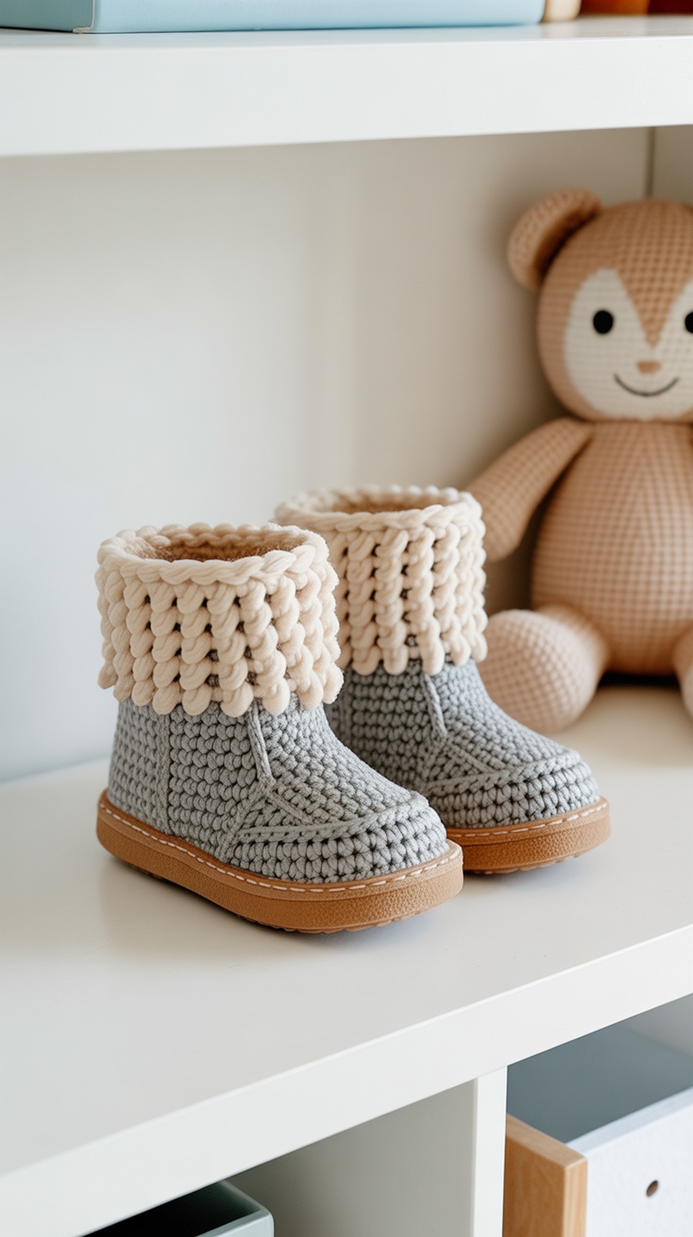 Toddler Loop Stitch Boots