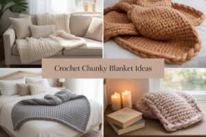 10 Crochet Chunky Blanket Ideas