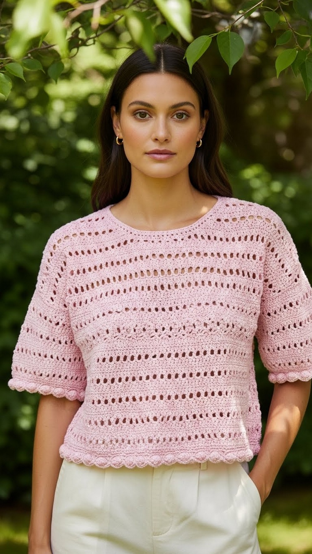 Airy Sakura Summer Tee