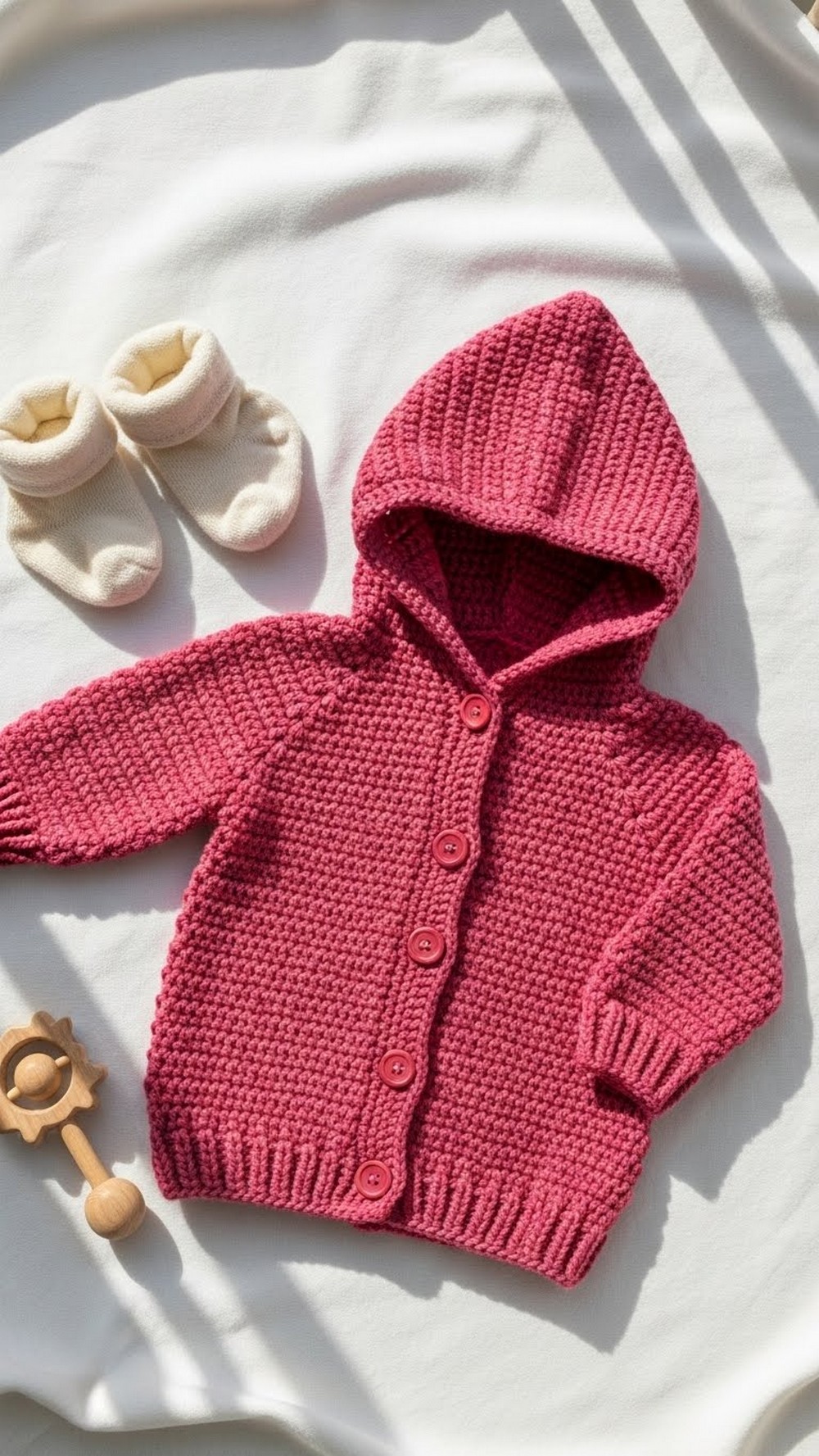 Cherry Baby Hoodie Sweater