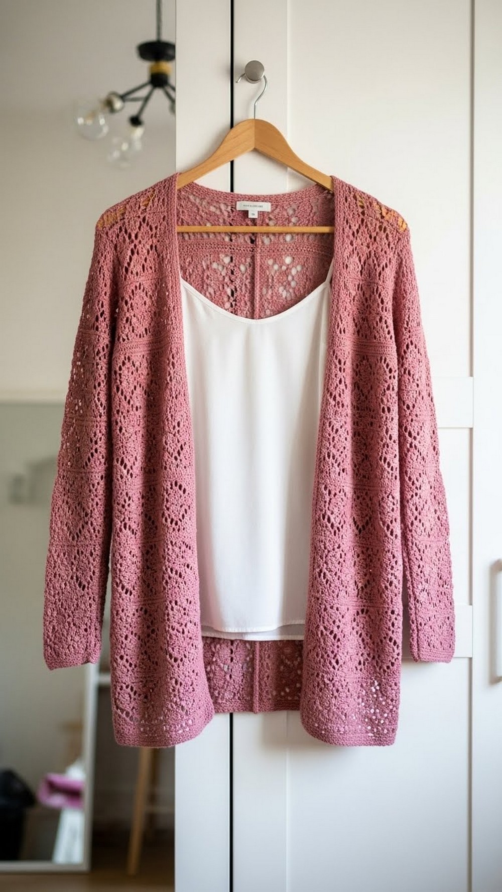 Cherry Blossom Cardigan for Grown-Ups