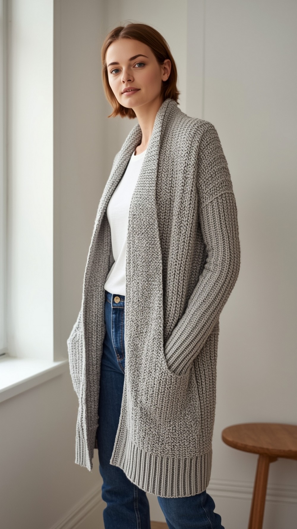 Cozy Textured Cardigan