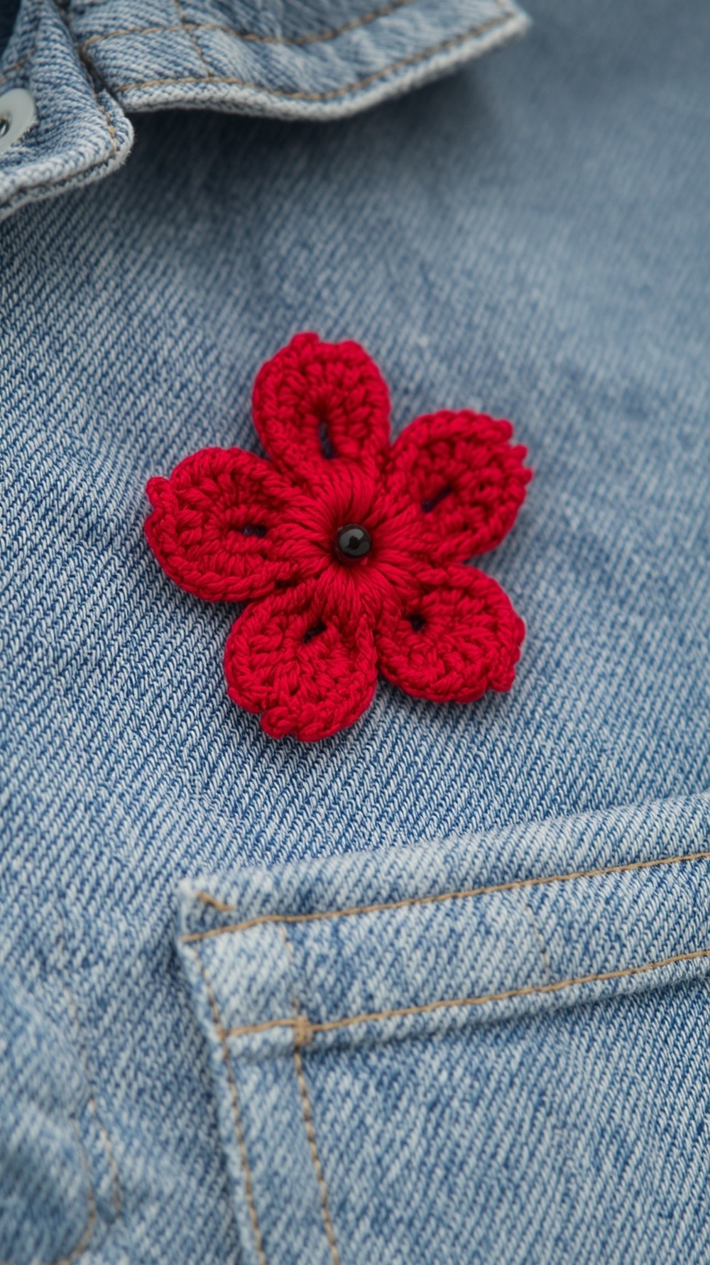 DROPS Petite Flower Pin