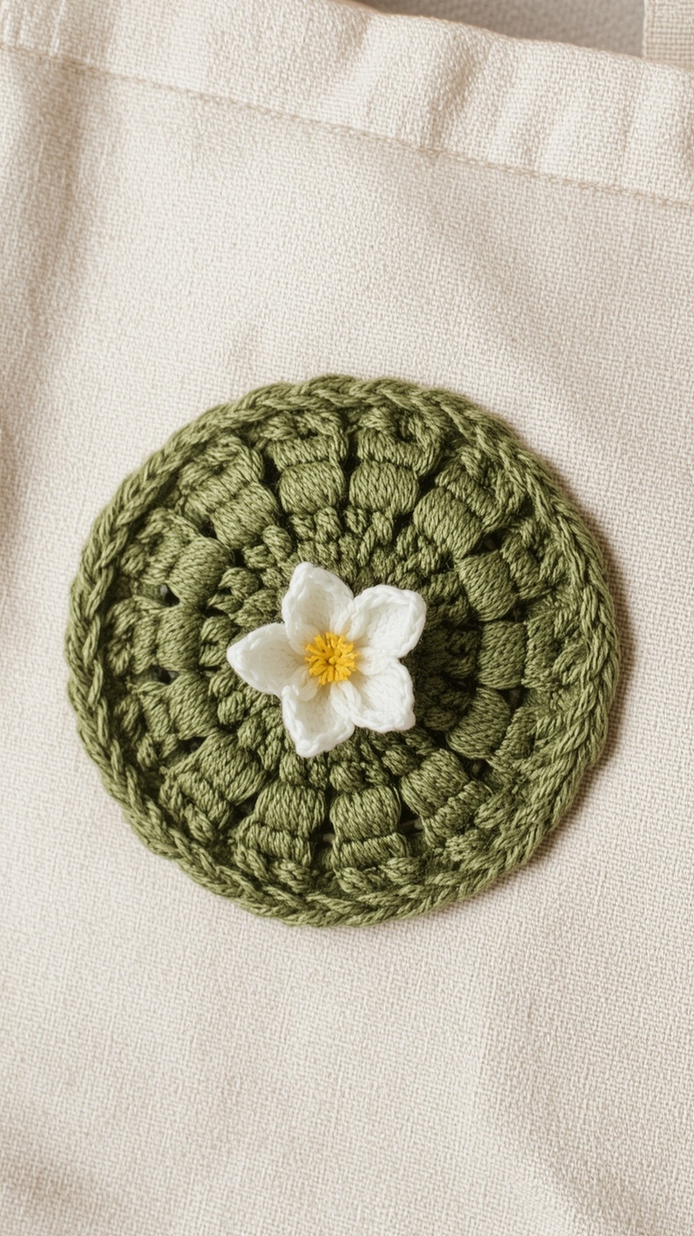 Double Starflower + Lilypad Pin