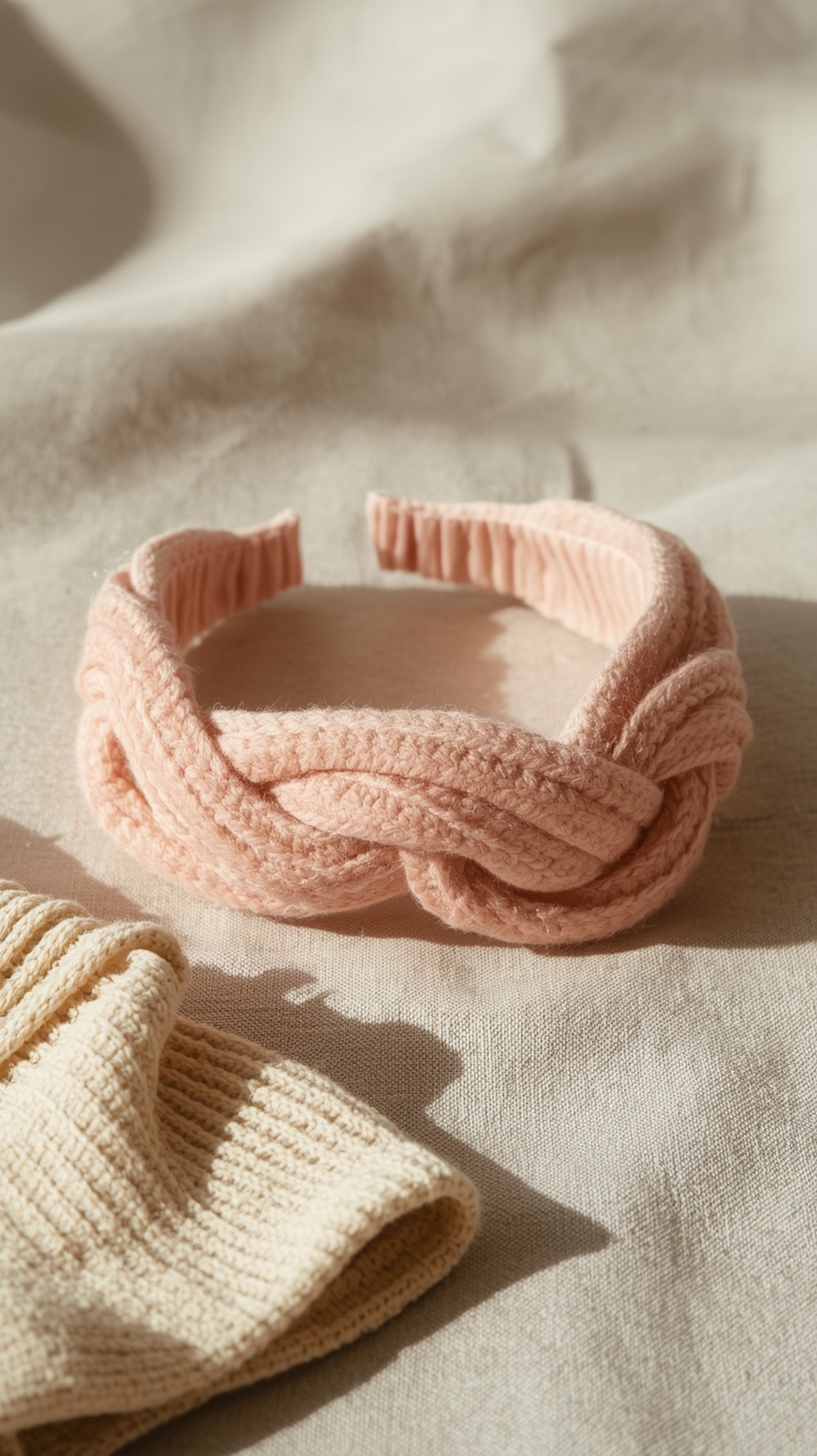 Easy Velvet Twist Headband