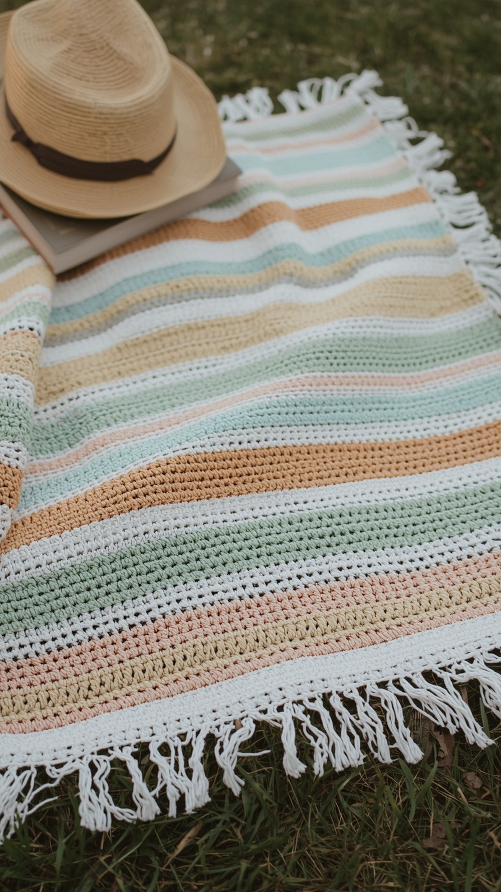 Fiesta Striped Picnic Blanket