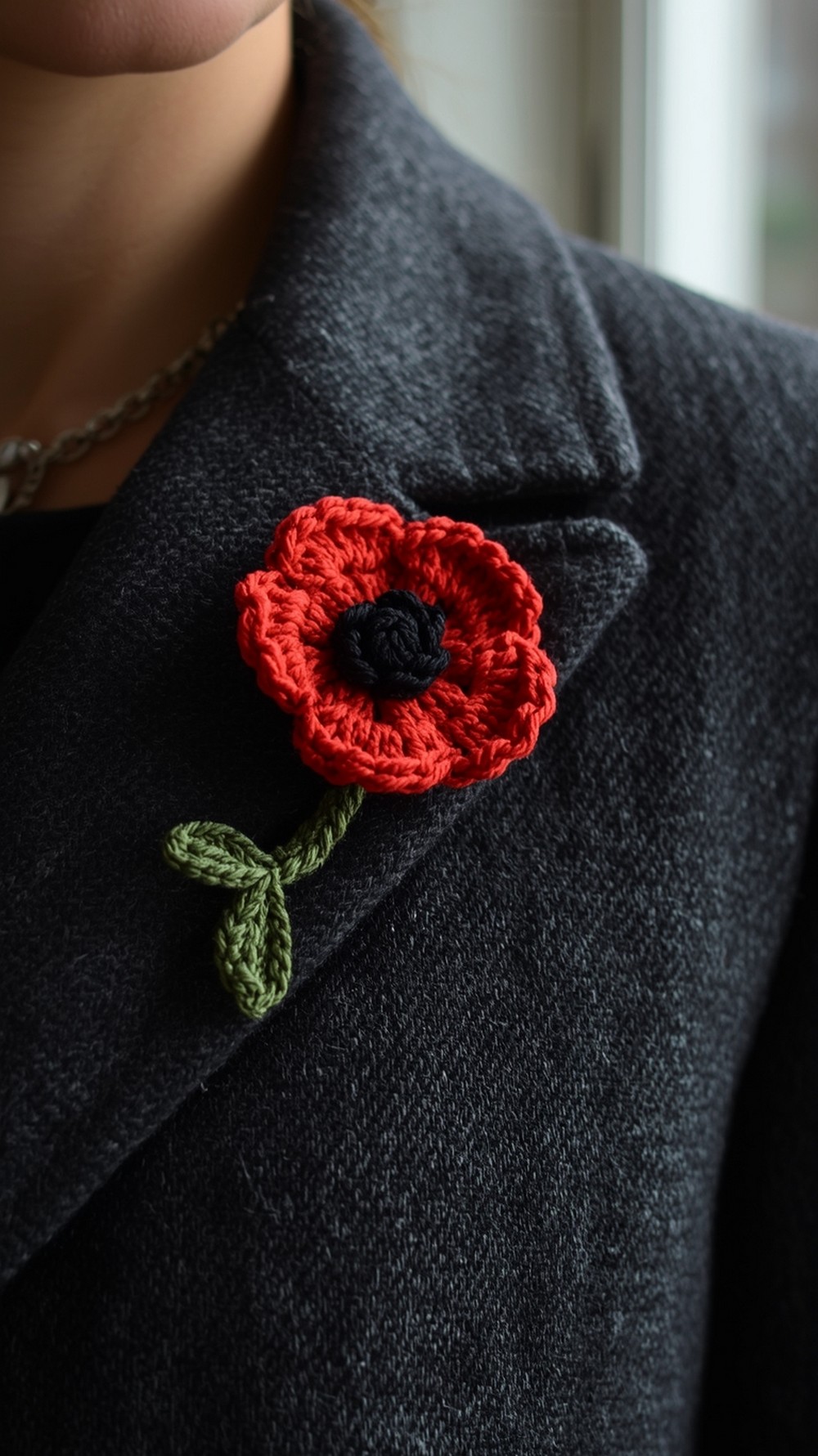 Five-Minute Poppy Pin