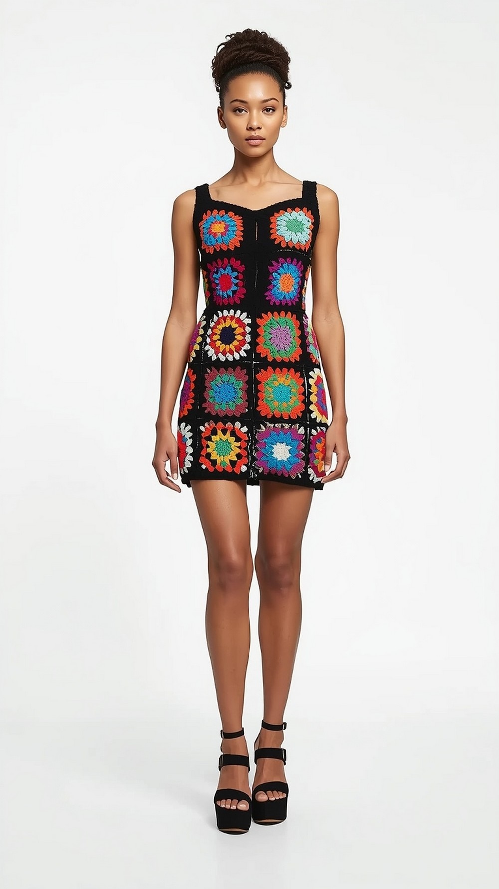 Granny Square Dress