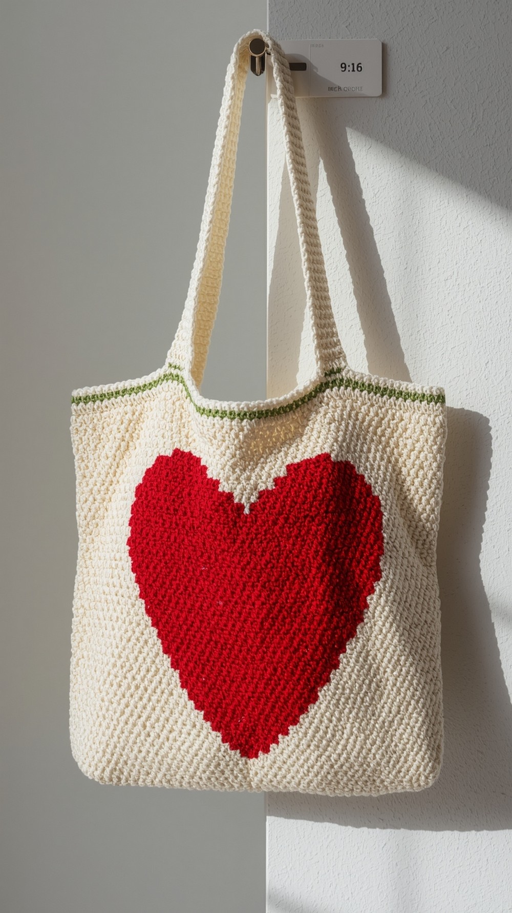 Heart Tote (Two-Color, Strawberry Remix)