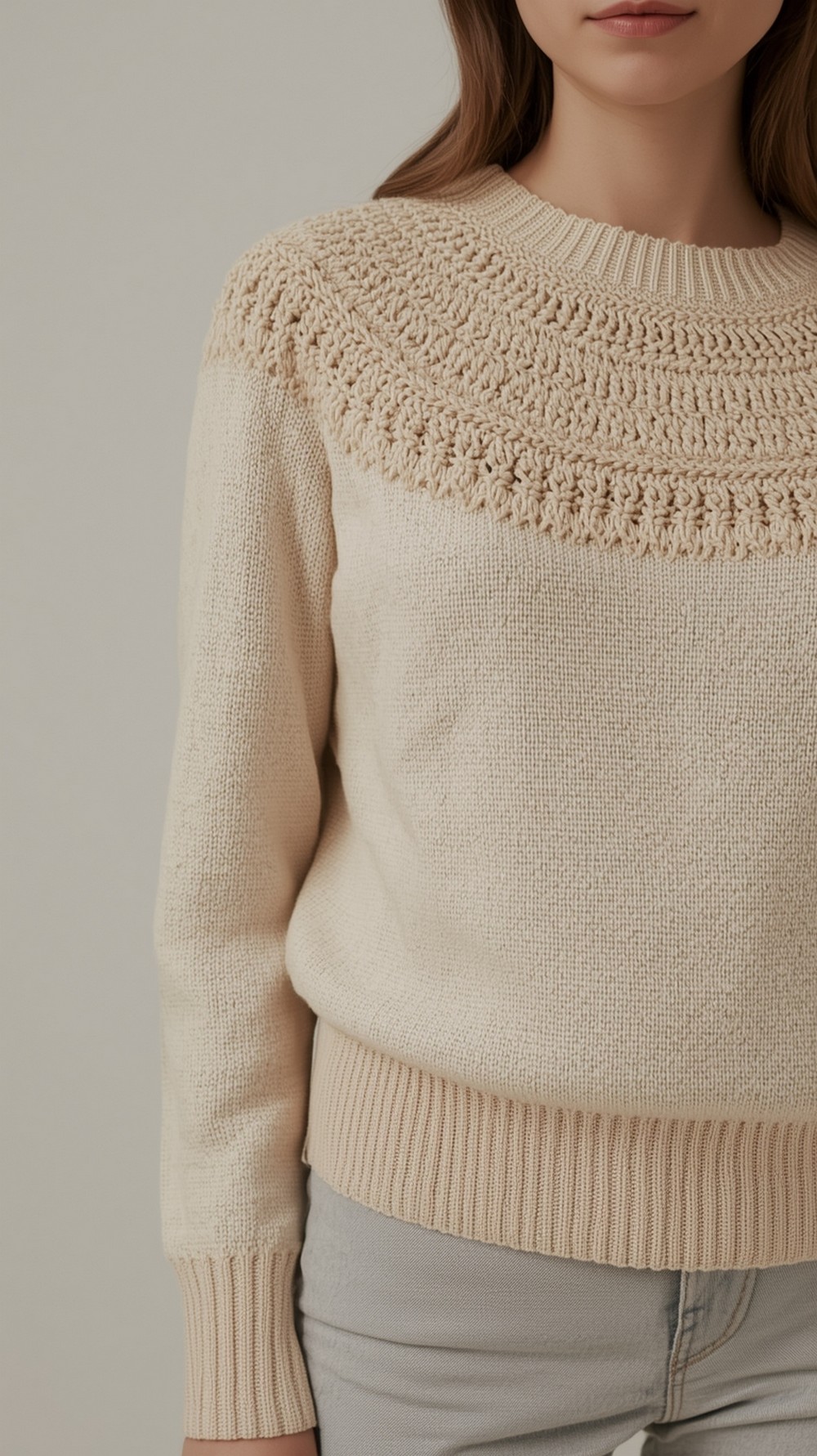 Petra Easy Textured Sweater