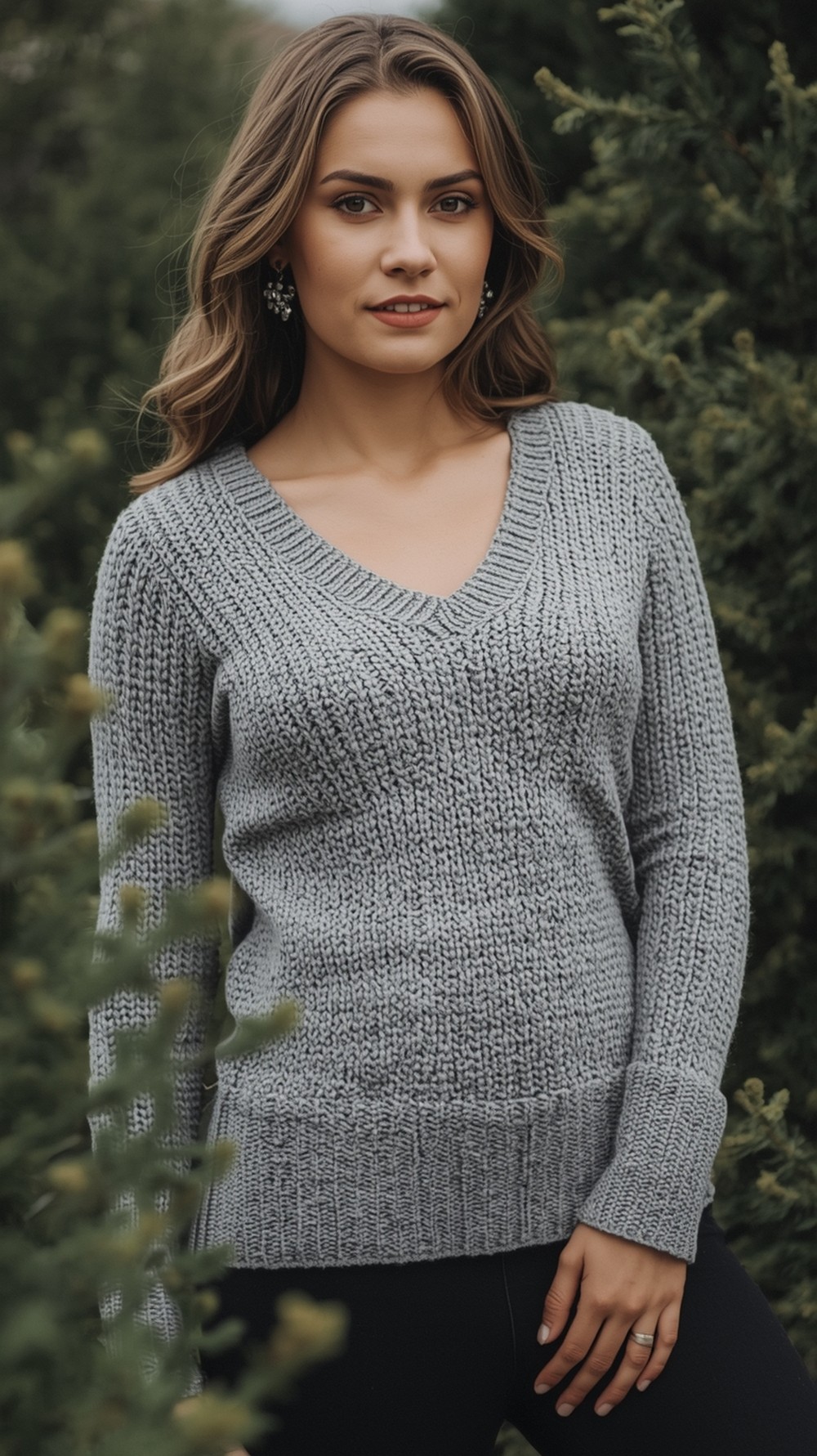 Rainier V-Neck Sweater