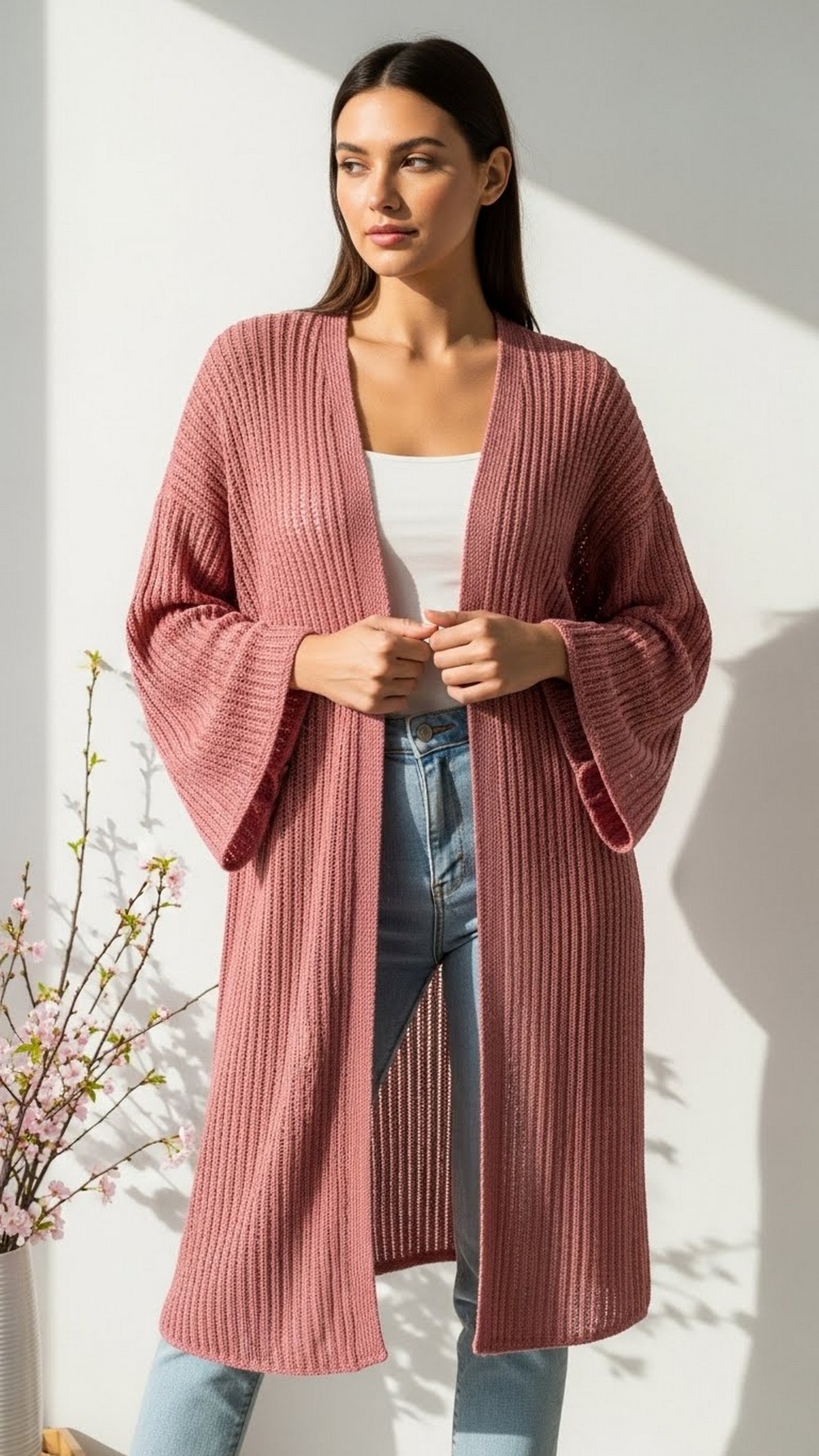 Sakura Kimono Cardigan