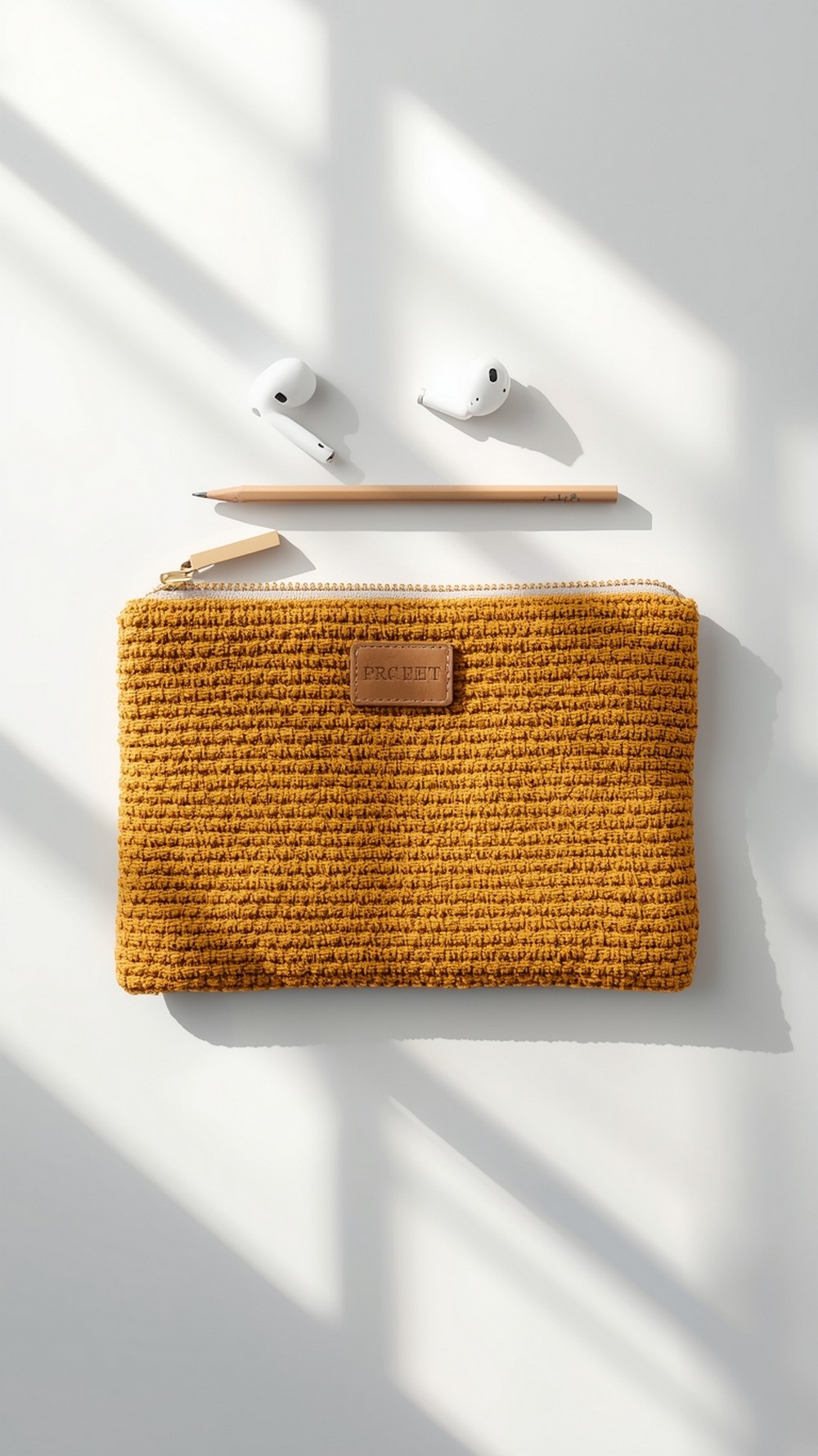 Star Stitch Zip Pouch