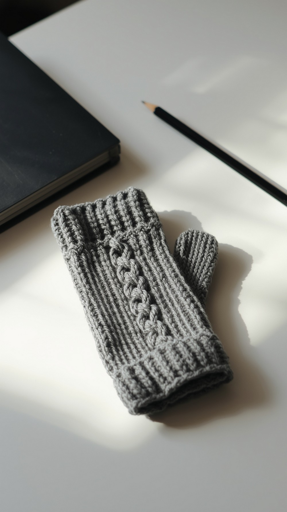 Ups & Downs Fingerless Gloves