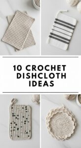 10 Crochet Dishcloth Ideas