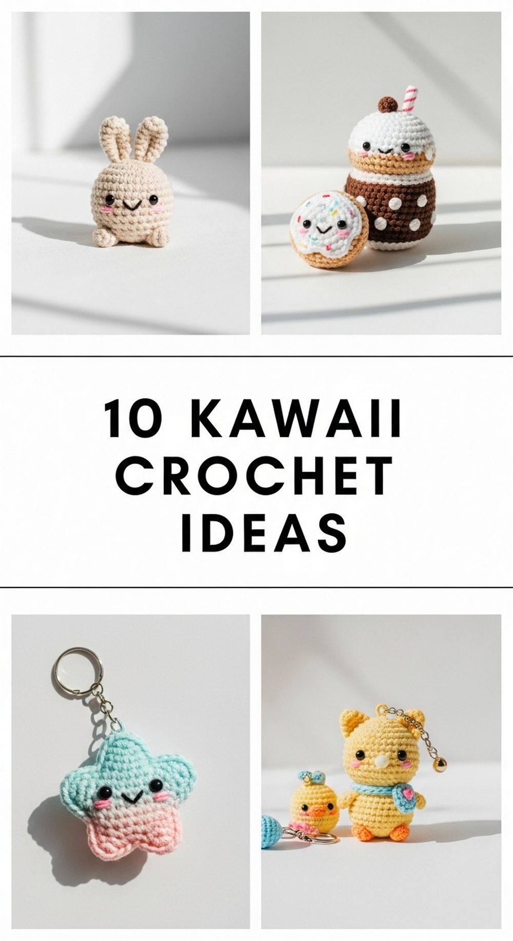 10 kawaii Crochet Ideas