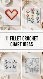 11 Fillet Crochet Chart Ideas
