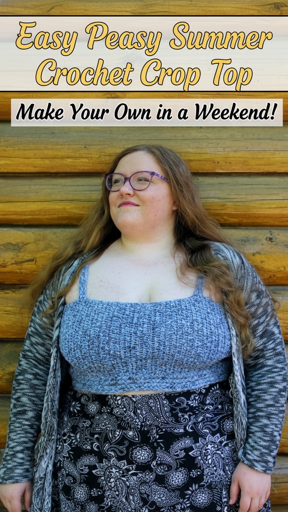 Easy Peasy Summer Crochet Crop Top