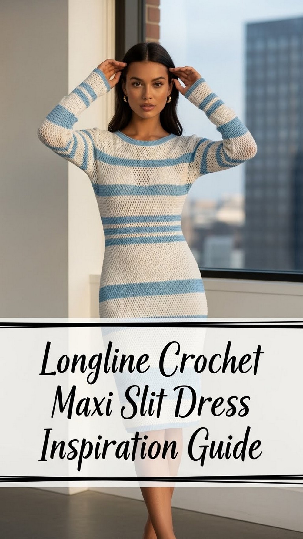 Longline Crochet Maxi Slit Dress Inspiration Guide