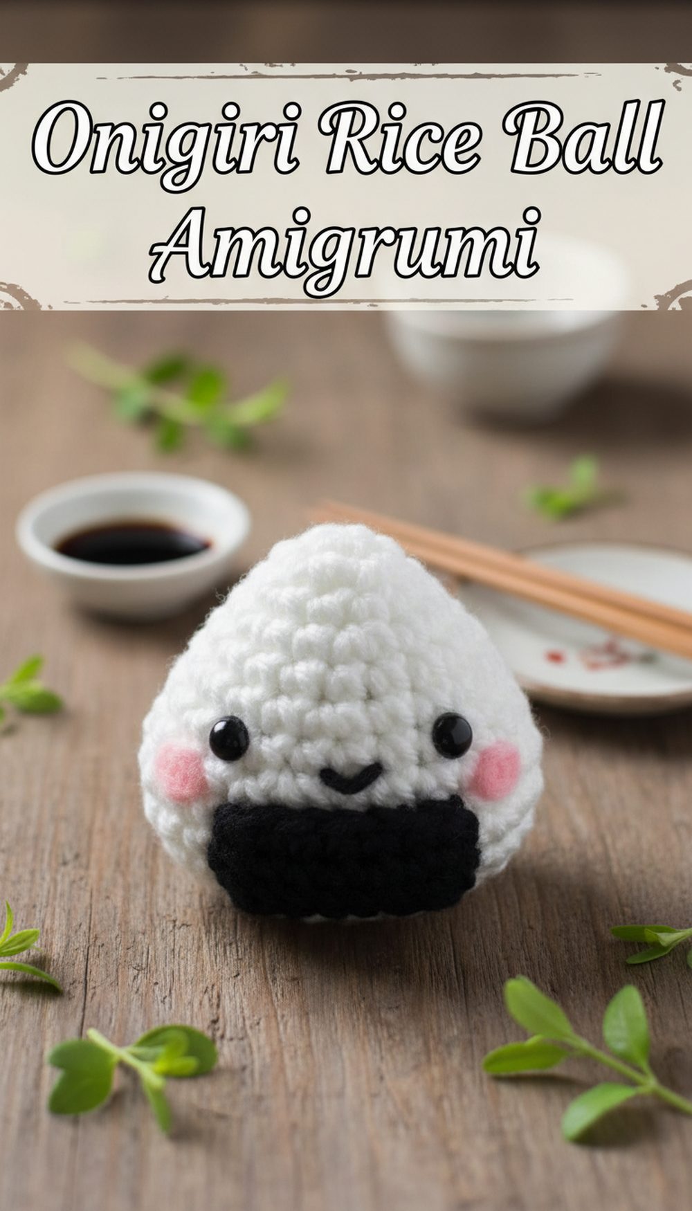 Onigiri Rice Ball Amigurumi