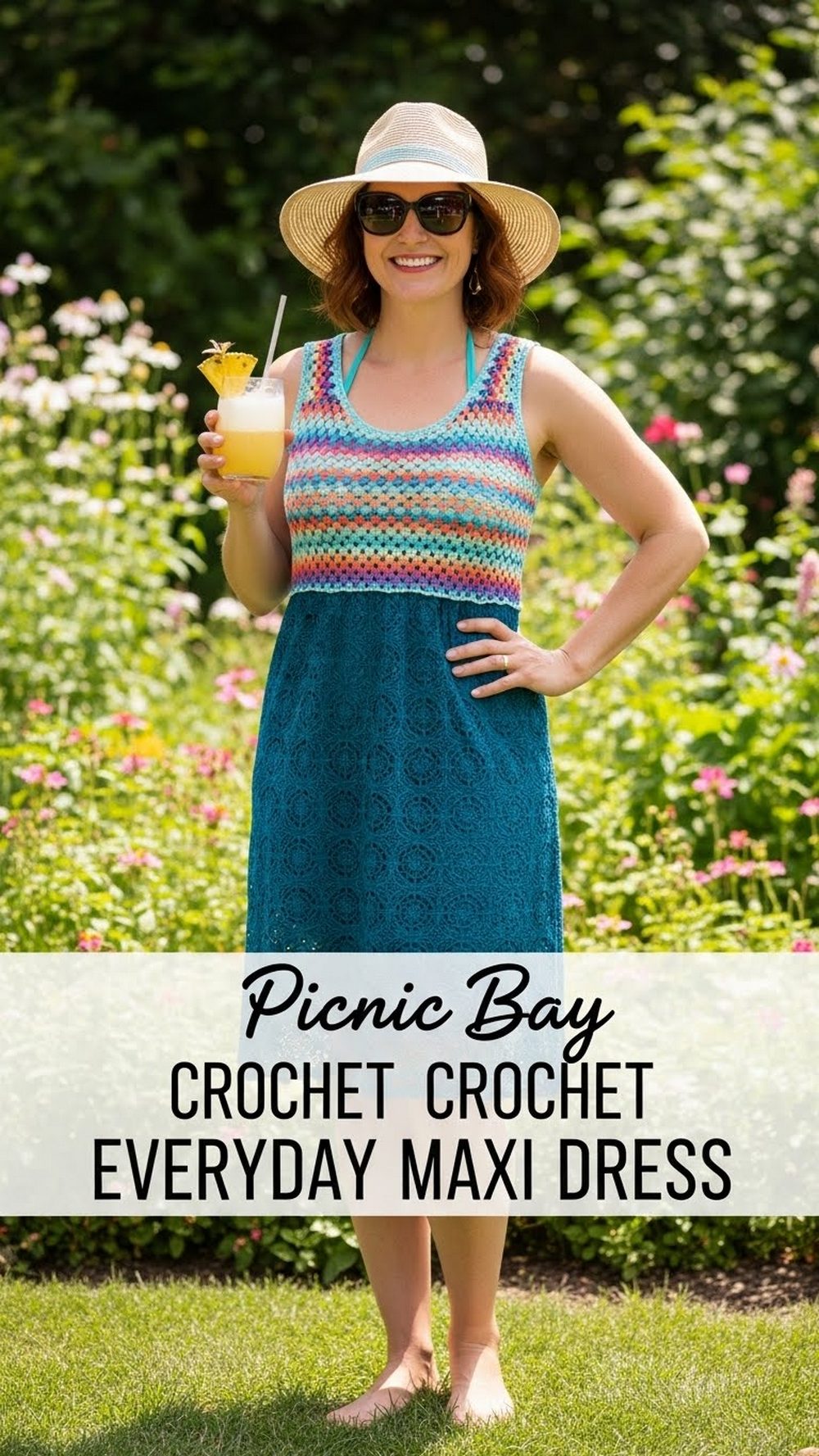 Picnic Bay Crochet Everyday Maxi Dress