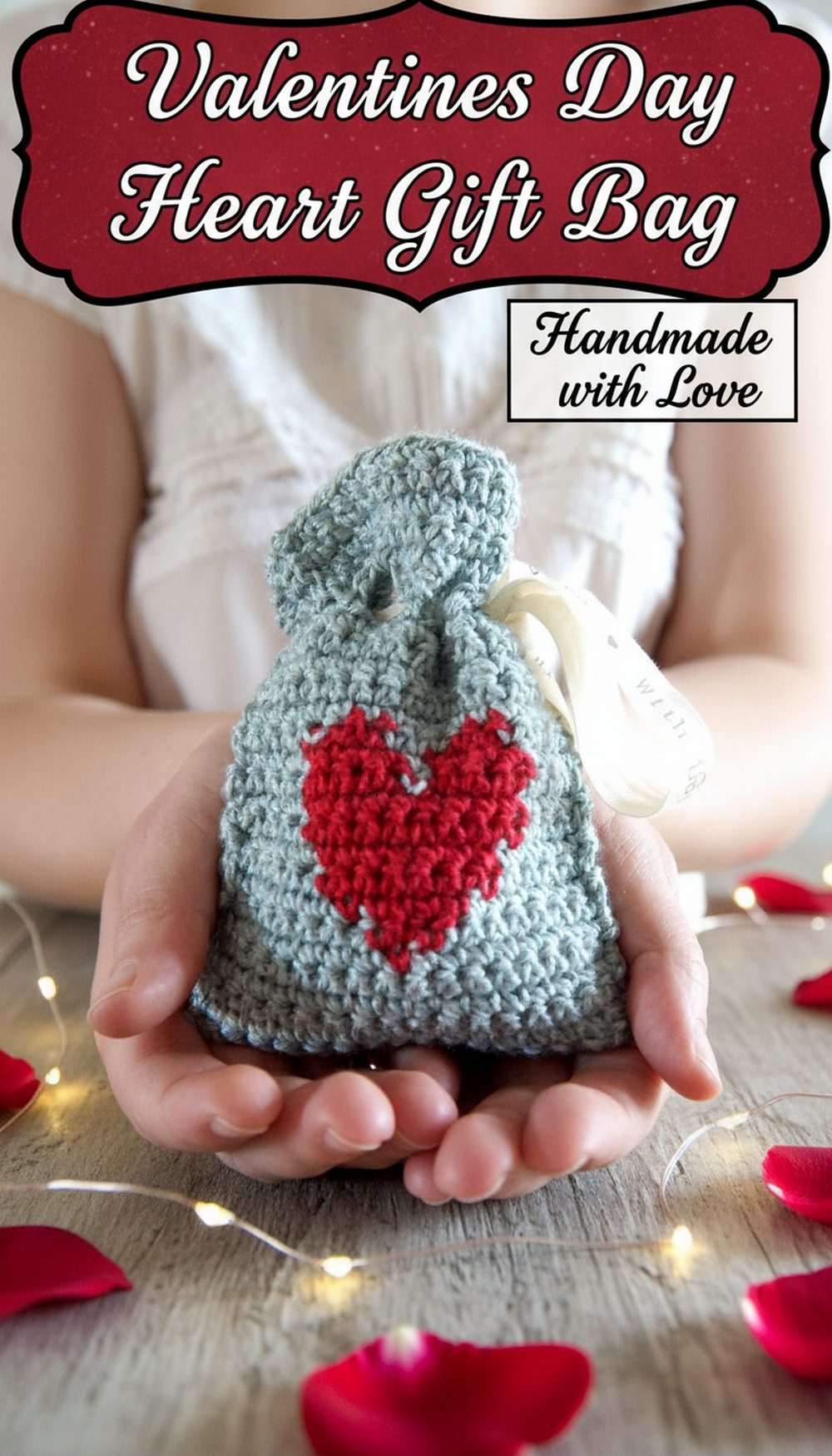 Valentines Day Heart Gift Bag